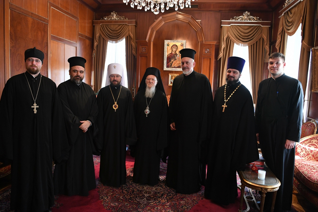 Патриарх Константинопольский Варфоломей принял митрополита Волоколамского Илариона