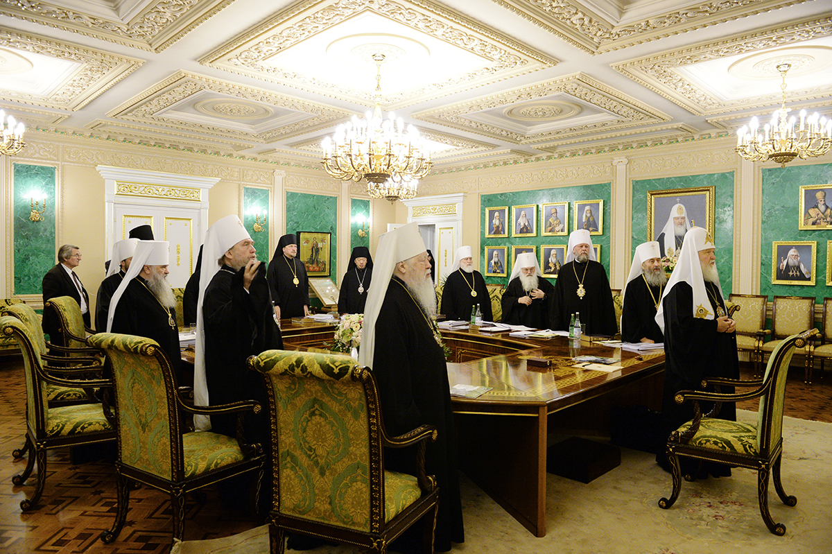 Заседание Св. Синода РПЦ, 6 октября 2017 года