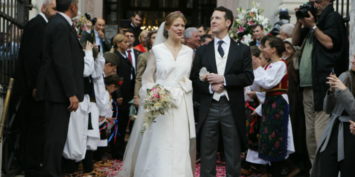 Свадьба принца Филиппа Карагеоргиевича и Даницы Маринкович